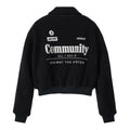 REST & RECREATION -  RR COMMUNITY BOMBER JACKET - NAVY