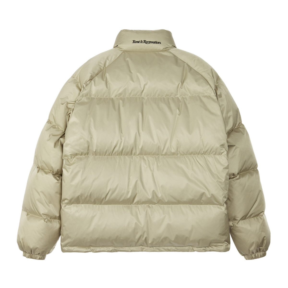 REST & RECREATION -  (M)RR OVERSIZED DOWN JACKET - BEIGE