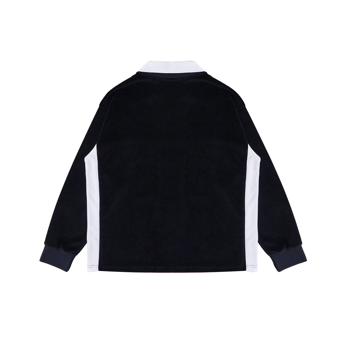 REST & RECREATION -  RR VELVET UNIFORM T-SHIRTS - BLACK