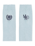 MARDI MERCREDI -  LONG SOCKS MRD LOGO_SKY NAVY