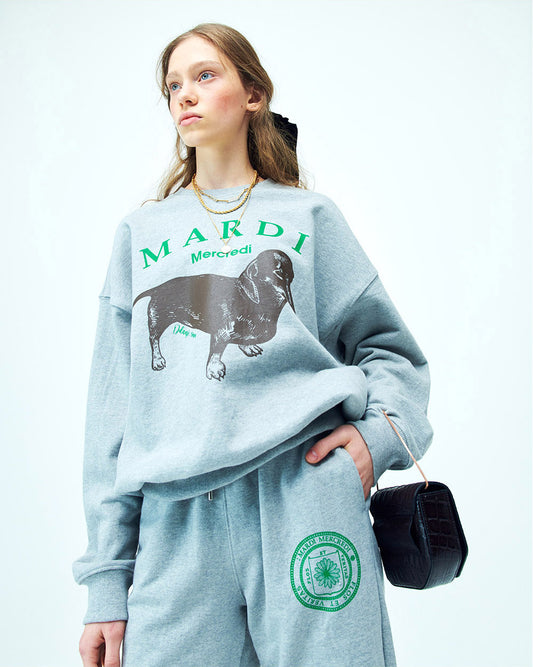 MARDI MERCREDI -  SWEATSHIRT DDANJI_GREY