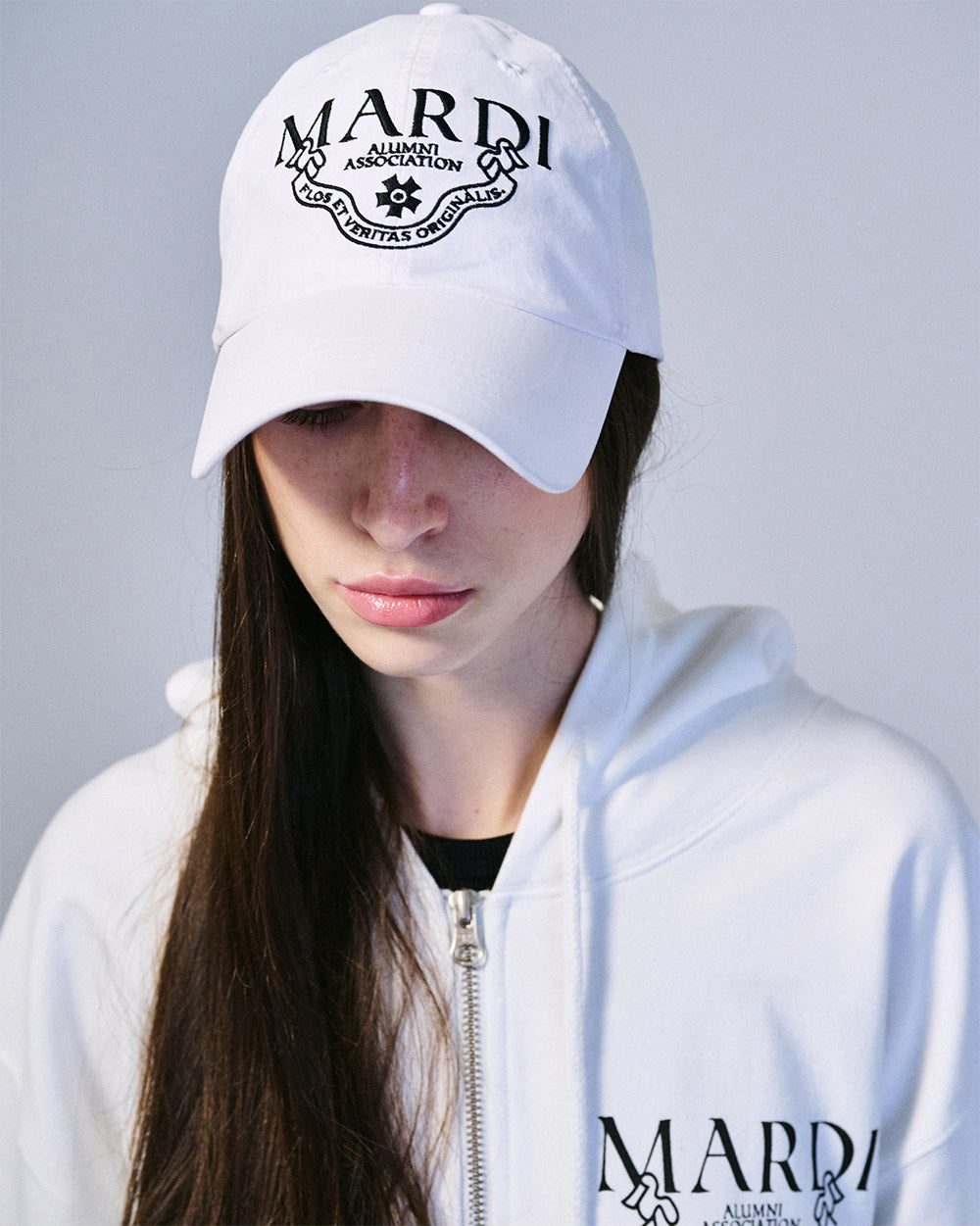 MARDI MERCREDI -  CAP ALUMNI CLASSIQUE_WHITE BLACK