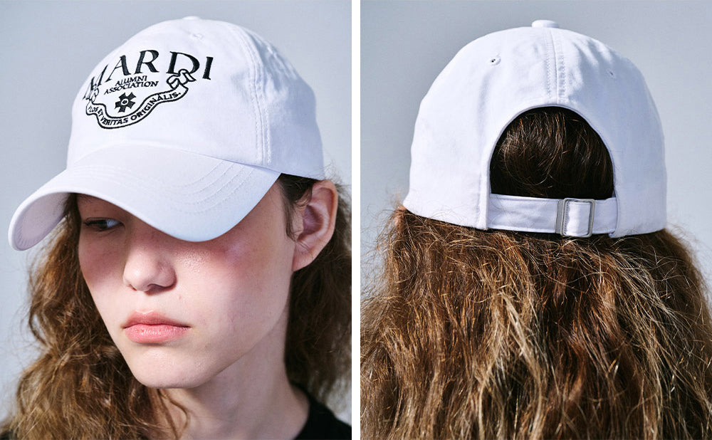 MARDI MERCREDI -  CAP ALUMNI CLASSIQUE_WHITE BLACK