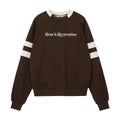 REST & RECREATION -  RR OVERSIZED RAGLAN SWEATSHIRT（ 3 colour）