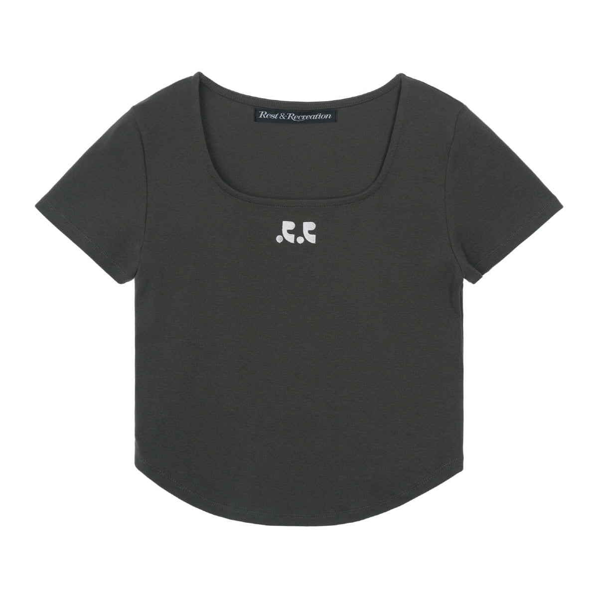 REST & RECREATION -  RR SQUARE NECK TOP（ 5 colour）