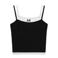 REST & RECREATION -  RR LAYERED SLEEVELESS TOP（ 2 colour）