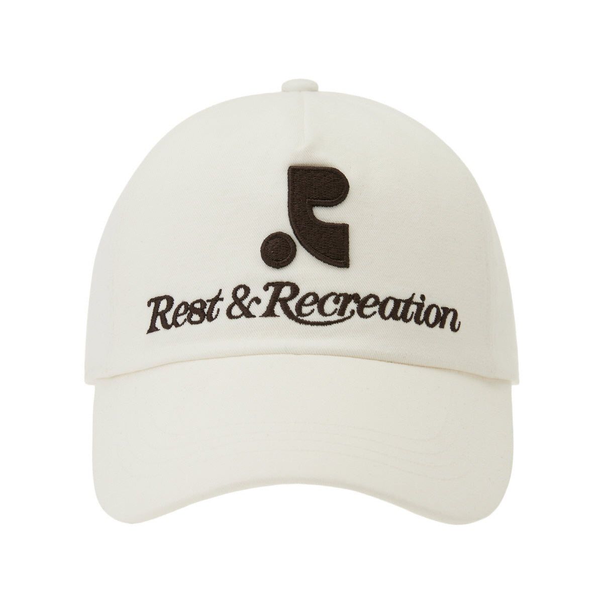 REST & RECREATION -  LOGO COTTON BALL CAP（ 5 colour）