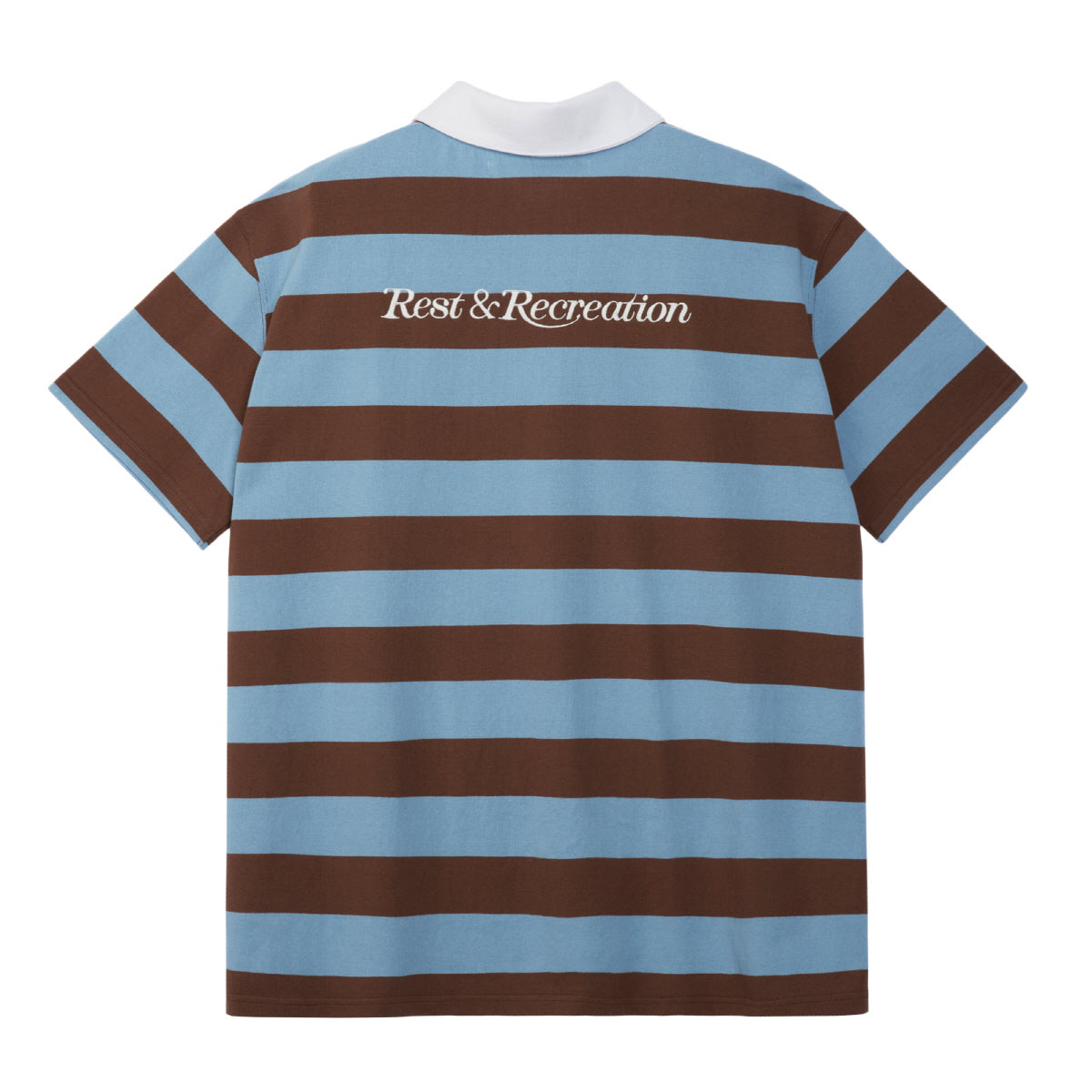 REST & RECREATION -  STRIPE RUGBY T-SHIRT（ 3 colour）