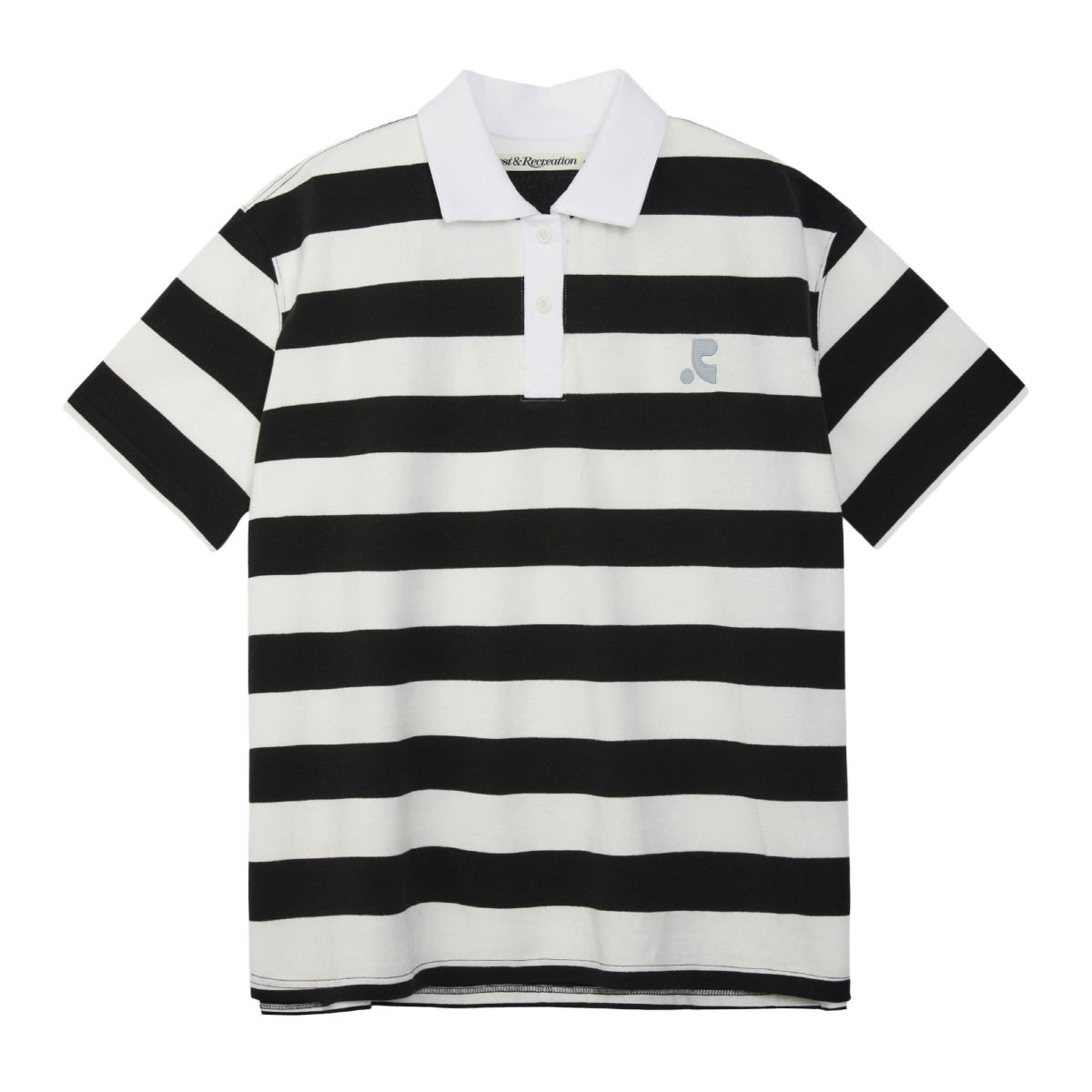 REST & RECREATION -  STRIPE RUGBY T-SHIRT（ 3 colour）