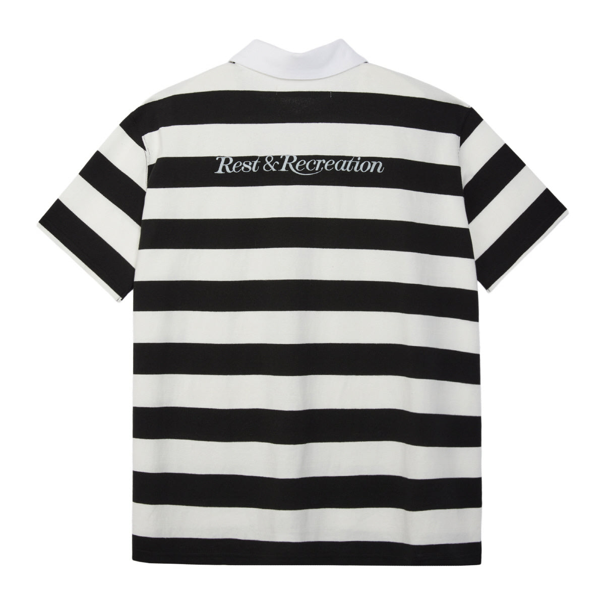 REST & RECREATION -  STRIPE RUGBY T-SHIRT（ 3 colour）