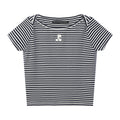 REST & RECREATION -  STRIPE LIP NECK T-SHIRT（ 3 colour）