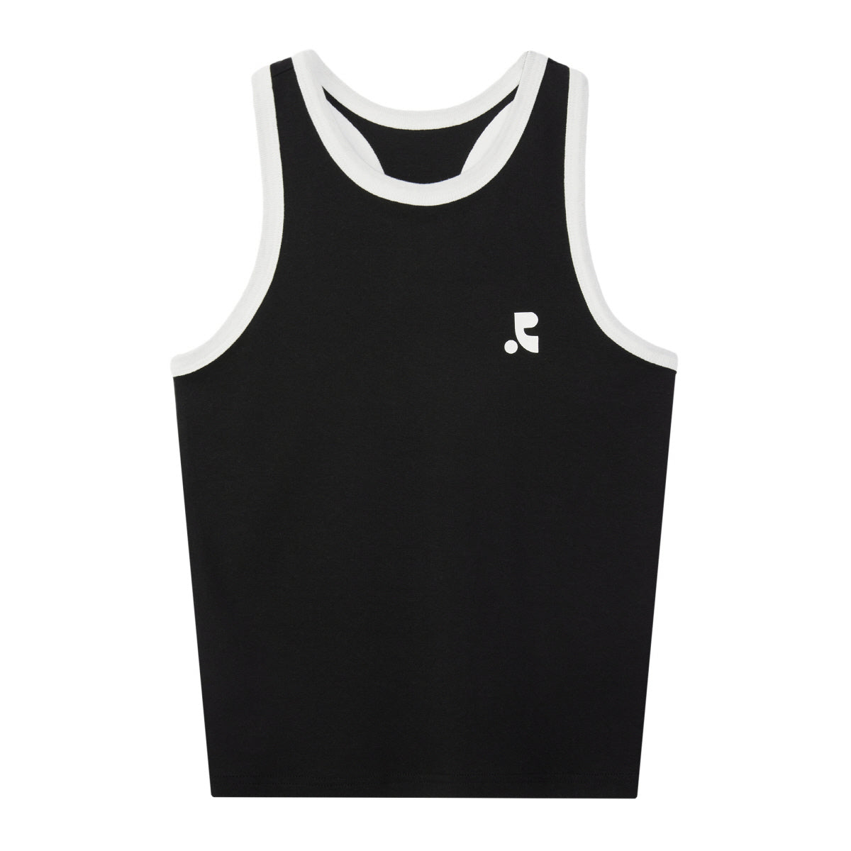 REST & RECREATION -  RACER TANK TOP - BLACK