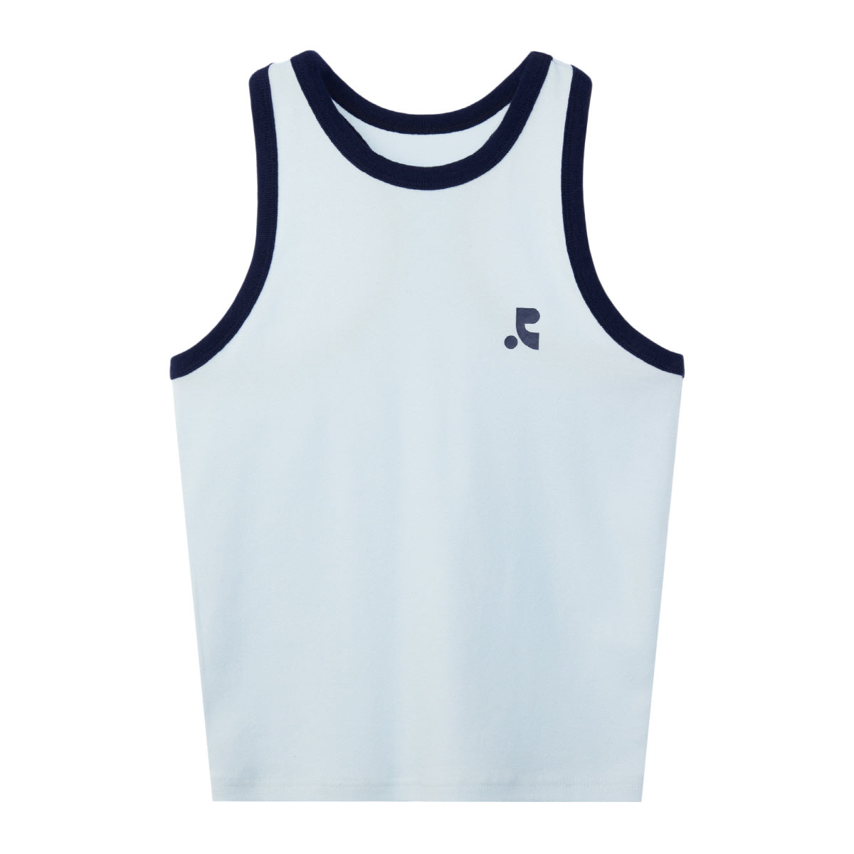 REST & RECREATION -  RACER TANK TOP - SKY BLUE