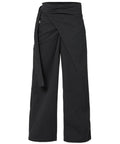 FLAREUP -  Layered Wrap Trousers / Black