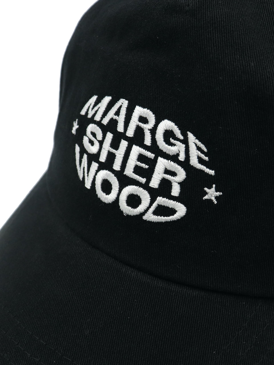 MARGESHERWOOD - LOGO STAR BALLCAP_black