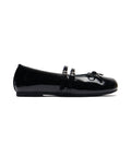 ROCKFISH WEATHERWEAR- SQUARE TOE TWO STRAP MARYJANES(ENAMEL) - BLACK 31/3 dispatch