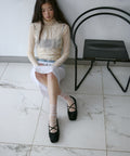 ROCKFISH WEATHERWEAR - TOE CAP BALLET FLATS / BLACK
