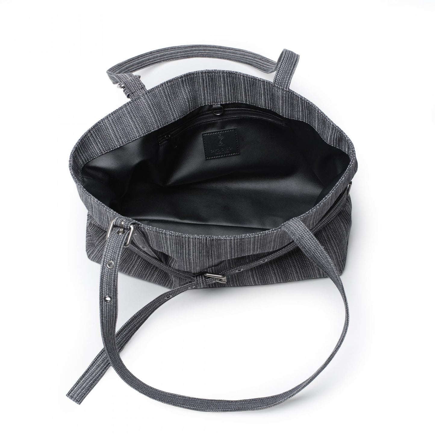 SAMO ONDOH - le belt bag M stripe gray
