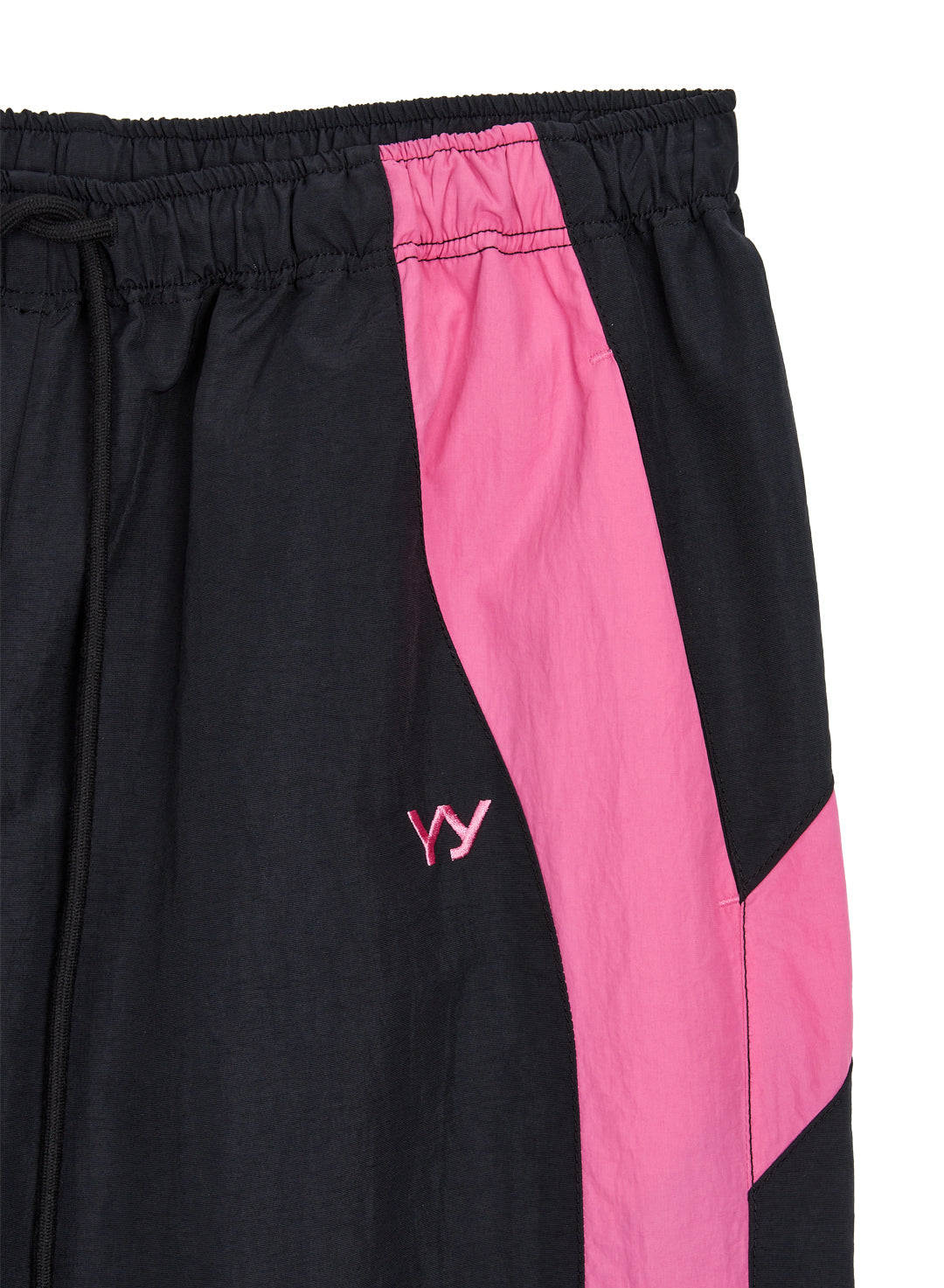 OPEN YY -  YY COLOR BLOCK PANTS, BLACK