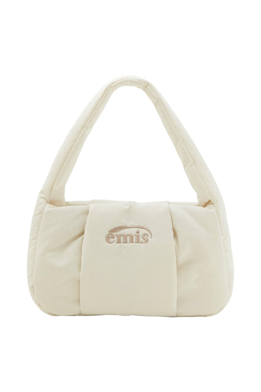 EMIS - PADDED HOBO BAG IVORY