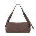 SAMO ONDOH - atta bag M suede khaki gray