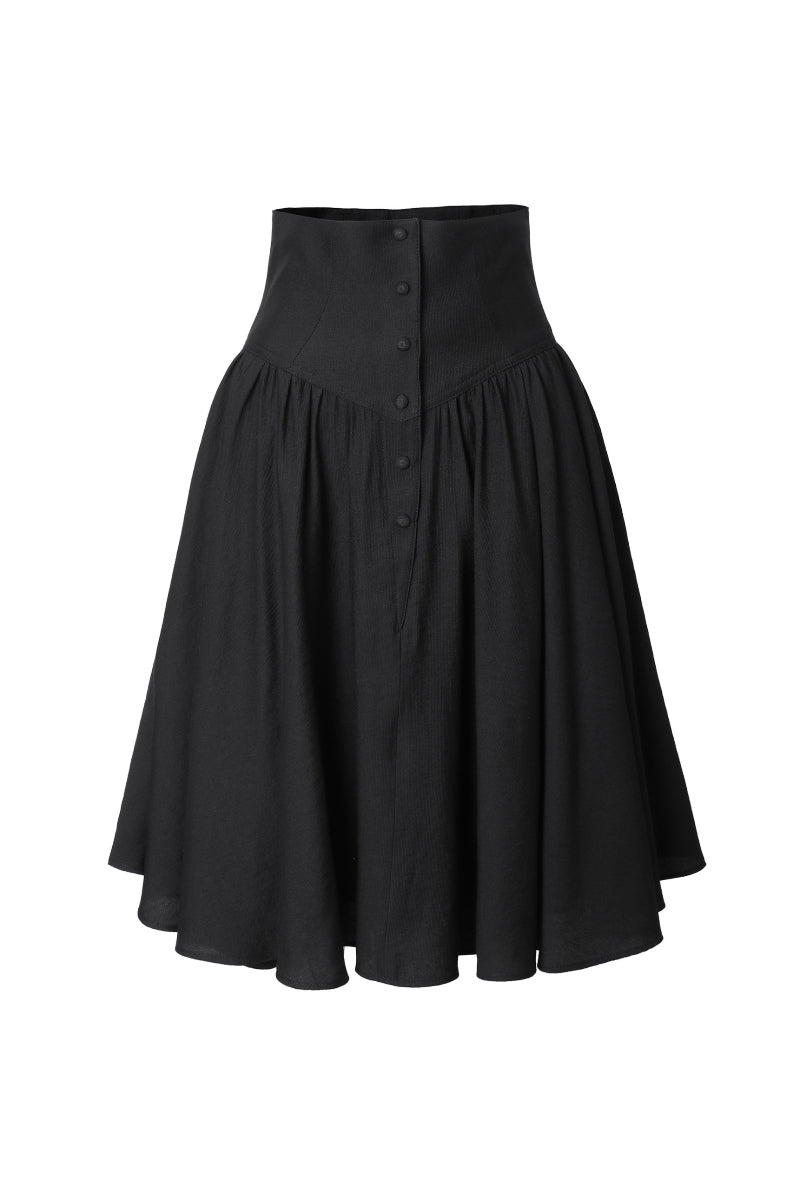 THREETIMES -  Sophie skirt black