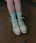 ROCKFISH WEATHERWEAR - NICOLE WEAVING LACEUP SNEAKERS V2 / BEIGE