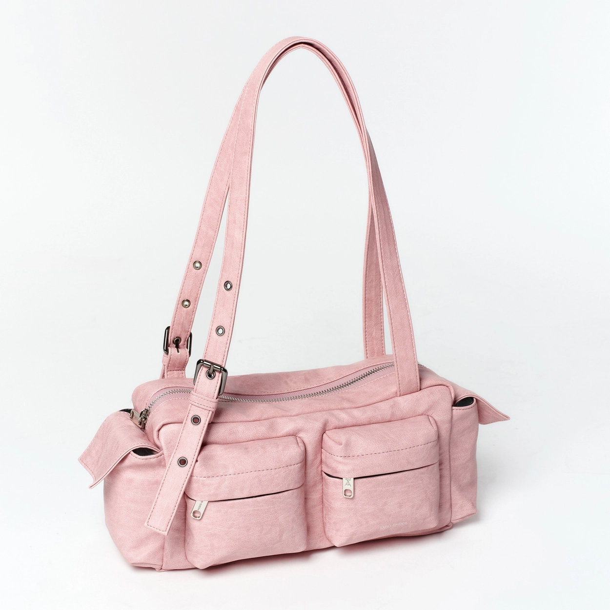 SAMO ONDOH - pocket utility bag M  brushed pink