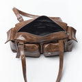 SAMO ONDOH - pocket utility bag M baked tan