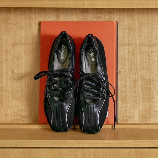 ROCKFISH WEATHERWEAR 25FW /  BLISS LACEUP SNEAKERS - BLACK