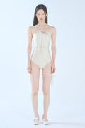 PAIN OR PLEASURE -  ORCHID SWIMSUIT light beige