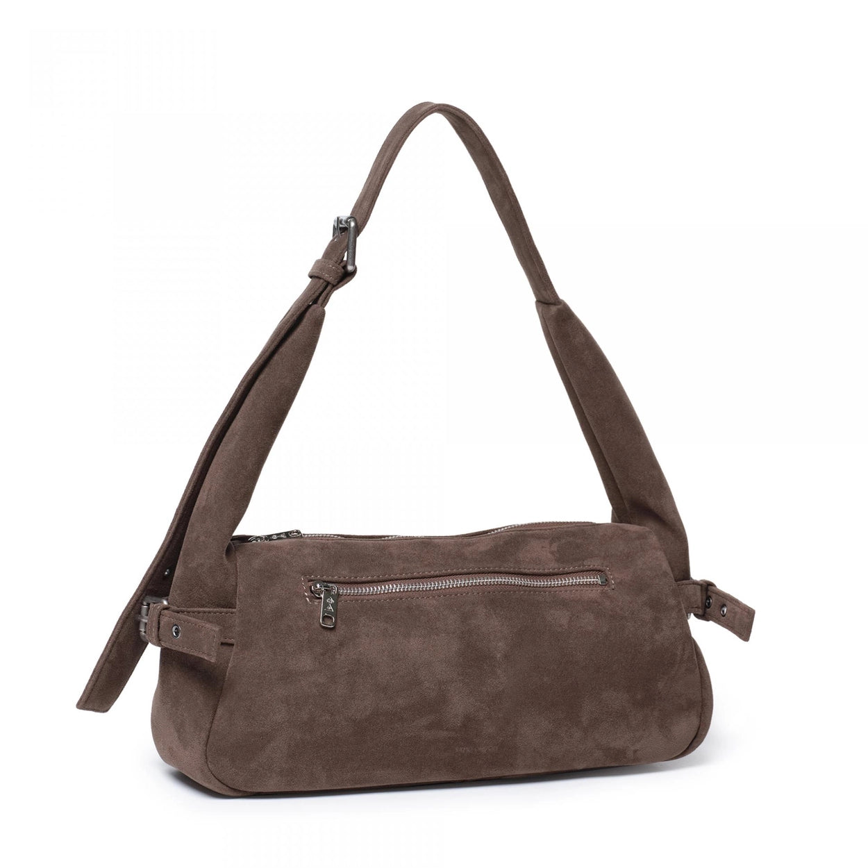 SAMO ONDOH - atta bag M suede khaki gray