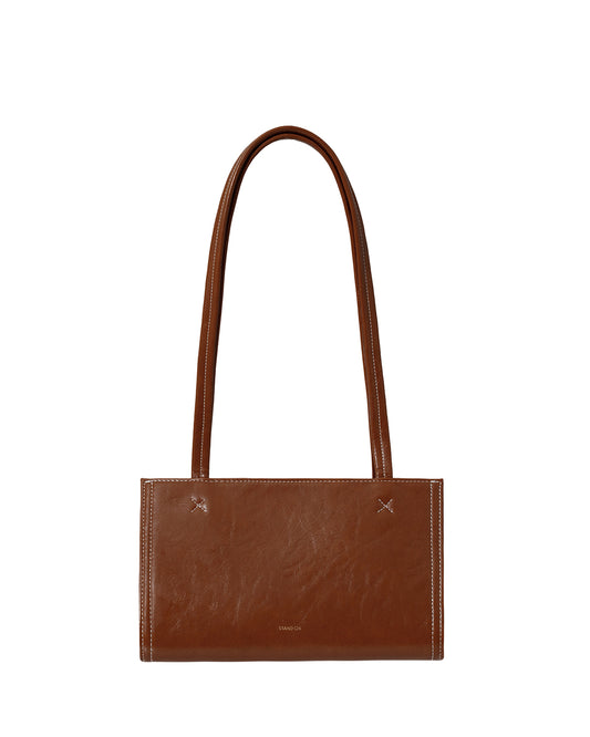 STAND OIL - Oblong bag Tiny / Brown