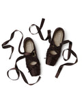 ROCKFISH WEATHERWEAR - BANDING BALLET FLATS / BROWN