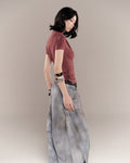 BUNNY HILL CONCEPT - MONTY TOP / RED STRIPES (Dispatch in 48hrs)