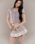 BUNNY HILL CONCEPT - VONNIE SKIRT / GREY (Dispatch in 48hrs)