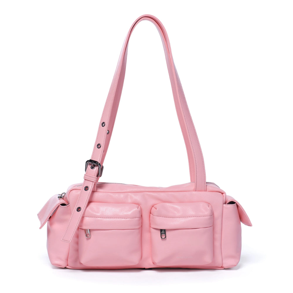 SAMO ONDOH - pocket utility bag M goat pink