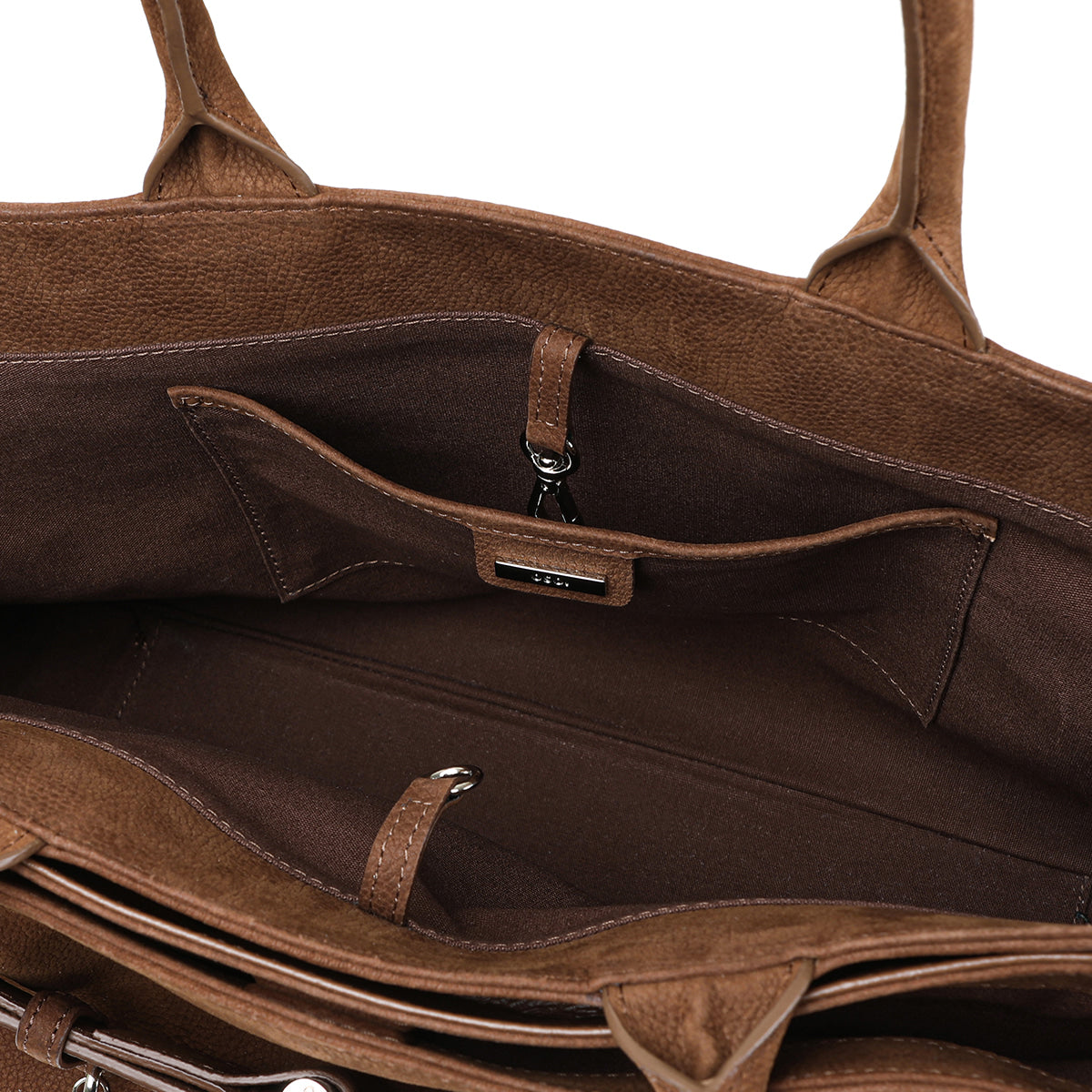 OSOI - TOTE BROCLE [NUBUCK BROWN] – KORIAH