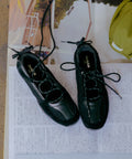 ROCKFISH WEATHERWEAR - NICOLE WEAVING LACEUP SNEAKERS V2 / BLACK