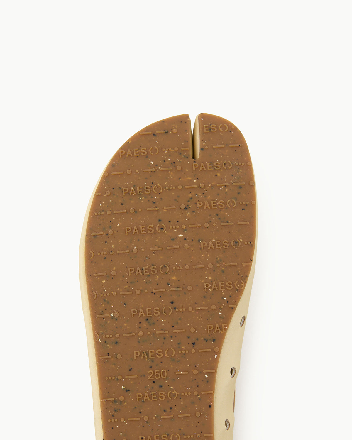 Paes - Leather String Flat / Cheese