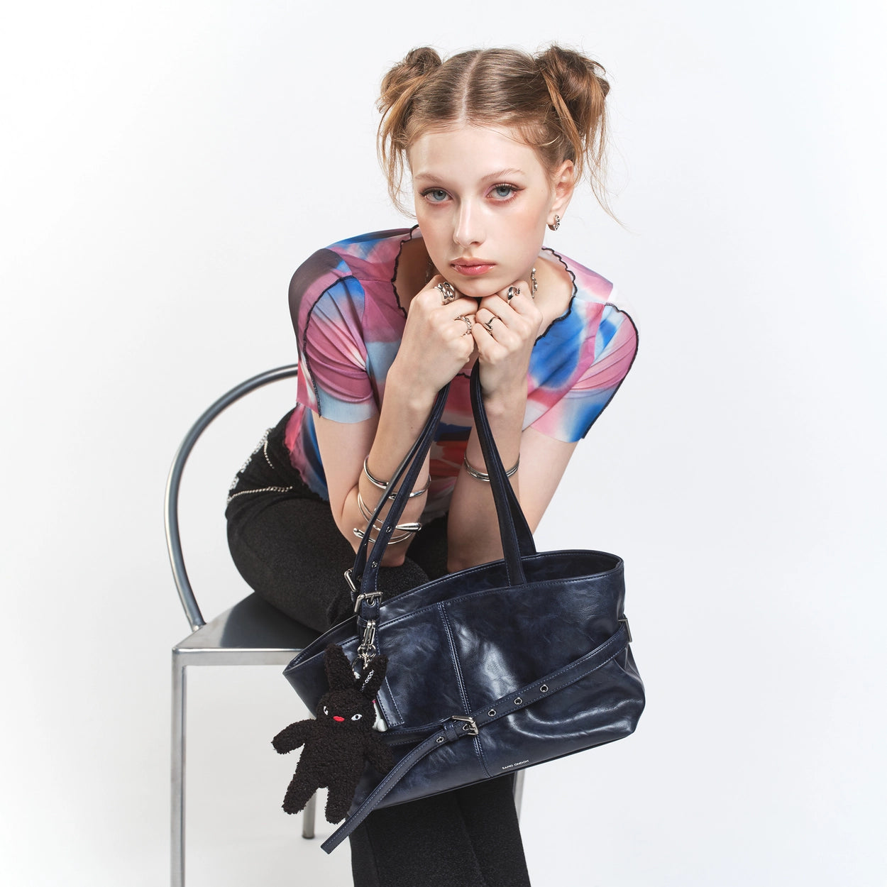 SAMO ONDOH - le belt bag M baked navy