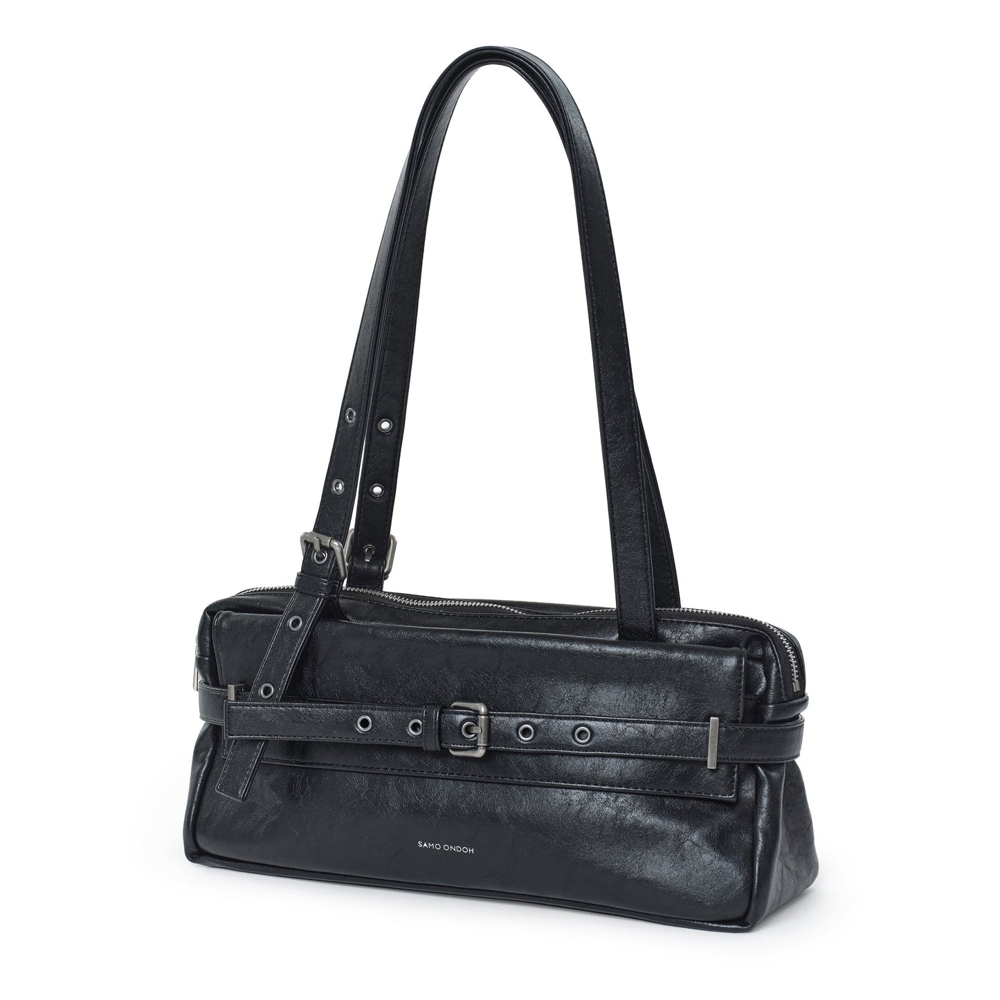 SAMO ONDOH - deca bag M veg black (DISPATCH IN 48HRS)