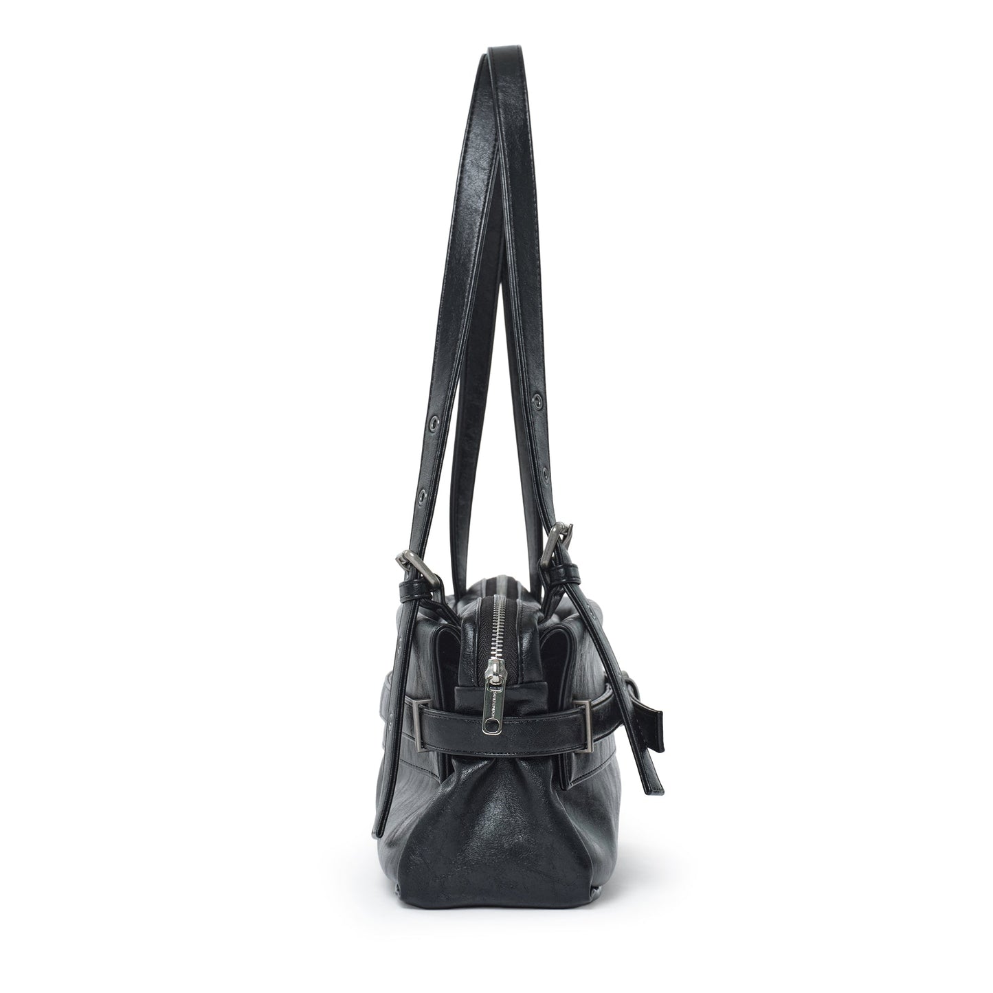 SAMO ONDOH - deca bag M veg black (DISPATCH IN 48HRS)