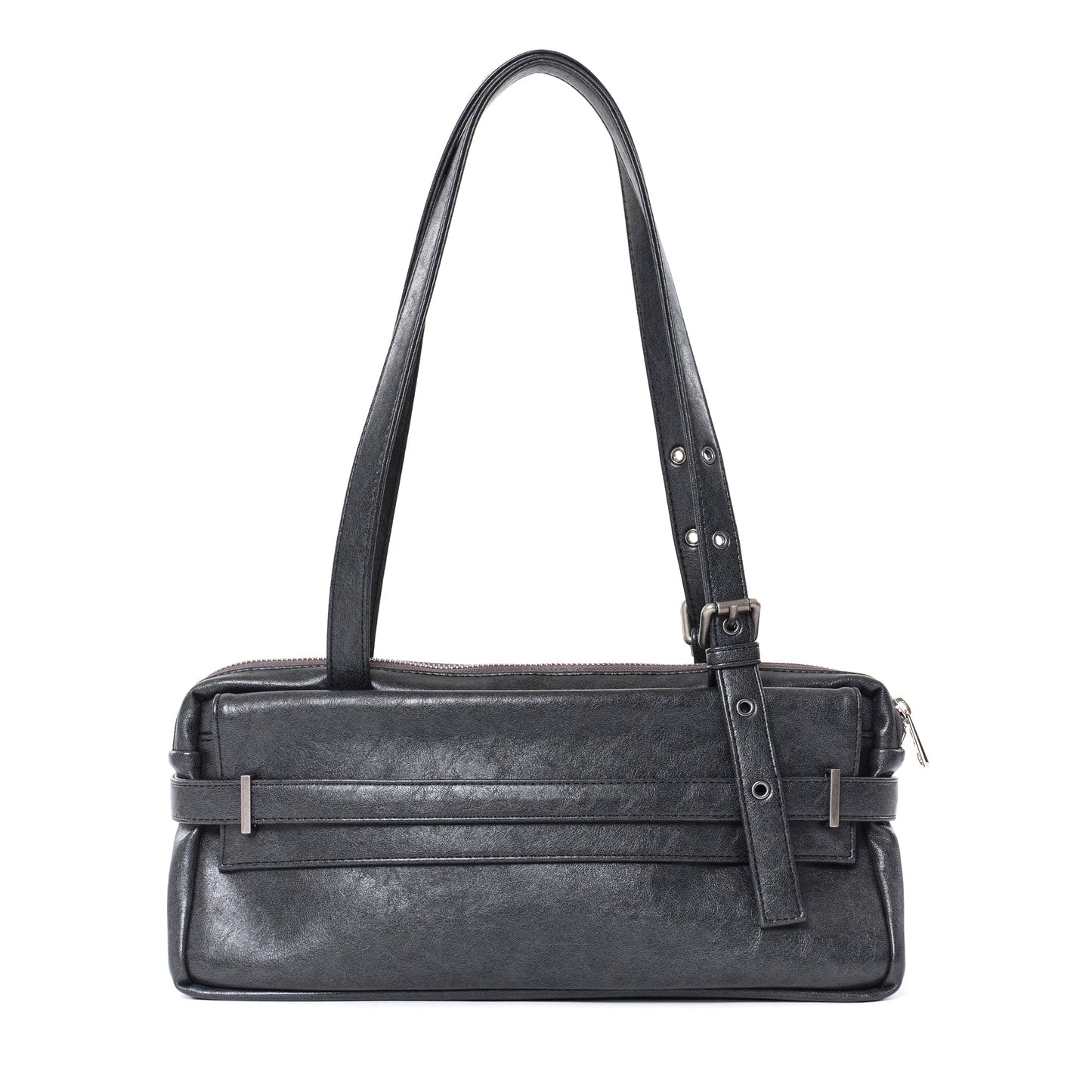 SAMO ONDOH - deca bag M veg charcoal