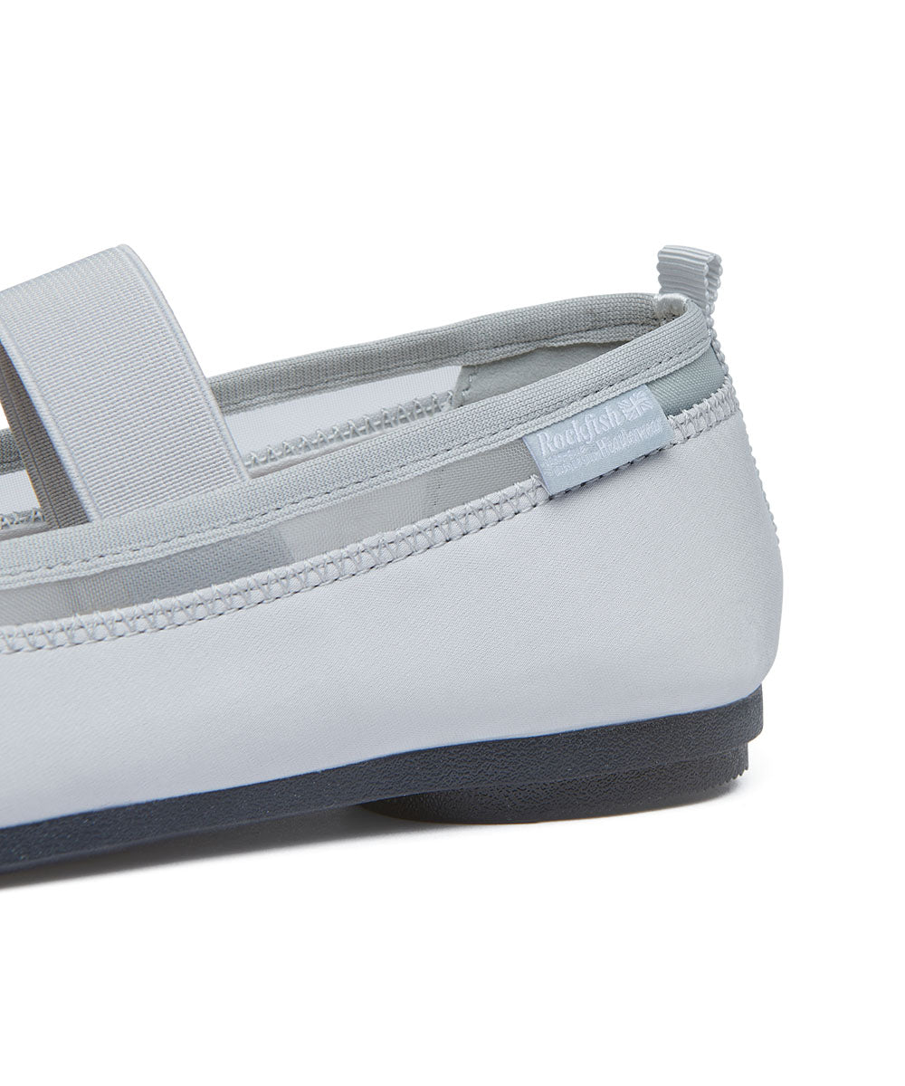 ROCKFISH WEATHERWEAR - TULE MARYJANES / GREY