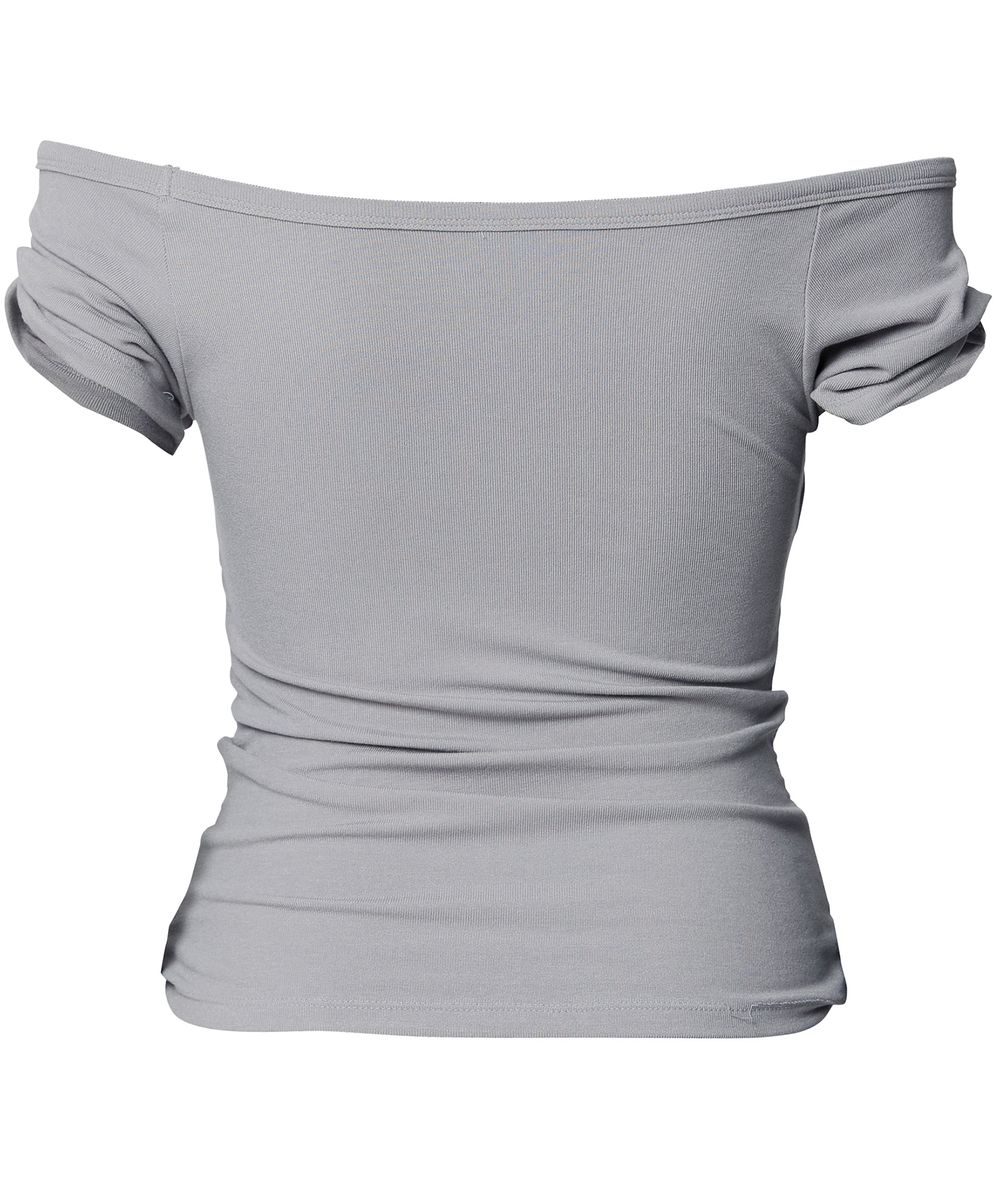 FLAREUP - Draped Top / Gray