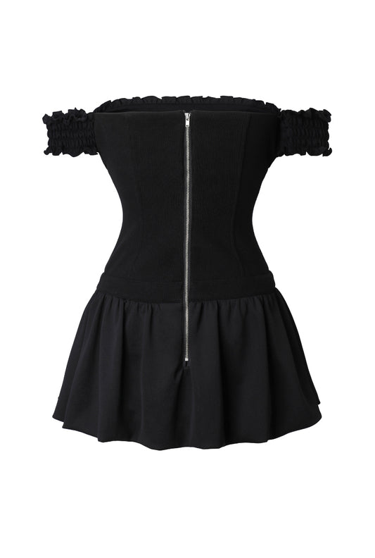 THREETIMES -  Barbara dress black