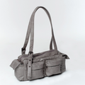 SAMO ONDOH - pocket utility bag M brushed gray