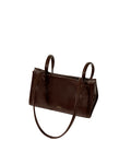 STAND OIL - Oblong bag Tiny / Marron