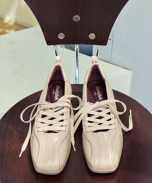 ROCKFISH WEATHERWEAR BLISS LACEUP SNEAKERS V2 - BEIGE